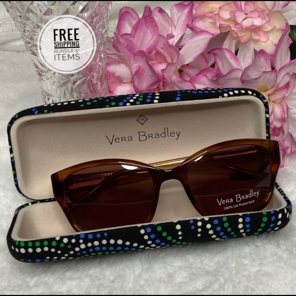 Vera Bradley Woman's 100% UV Zeal Sunglasses - NWT
